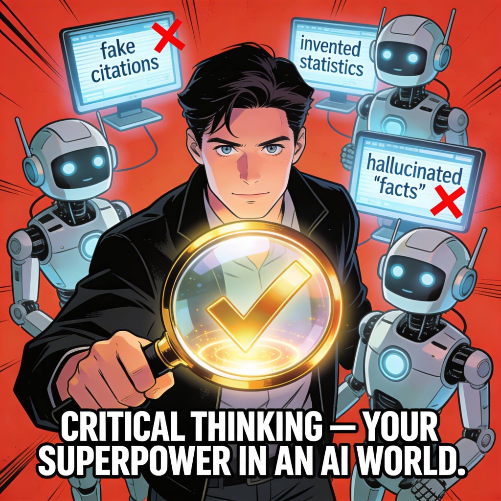 Критическое мышление — суперсила в мире ИИ